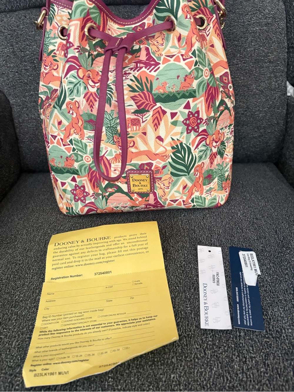 Dooney & Bourke Lion King